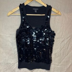 Club Monaco Sequin Top